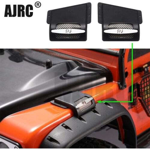 2pcs analog air filter engine air intake 1/10 RC tracked vehicle Traxxas TRX-4 Defender RC4WD D90 D110 TRX4 82056-4