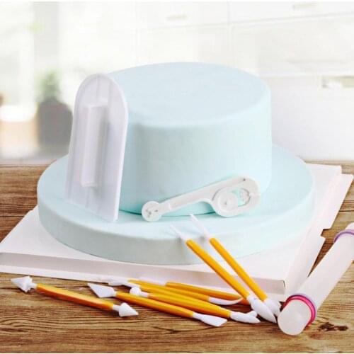 4 Types of 11-piece Baking Tools Set Fondant Biscuit Bakery Accessories Cake Decorating Tools Kitchen Items Embossing Gadget