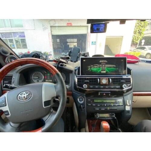6G+128G Android Car GPS Navigation For TOYOTA LAND CRUISER LC200 2008-2020 VX GX VXS 570 Auto Stereo Multimedia Player Head Unit