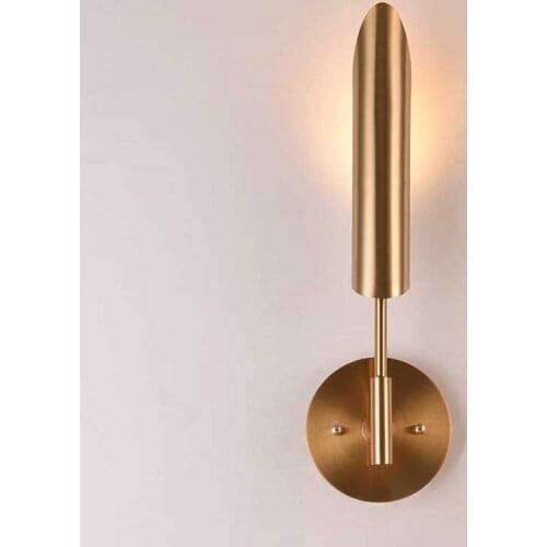 Living room background wall lamp hotel bedside corridor aisle personalized decoration long double head lamp