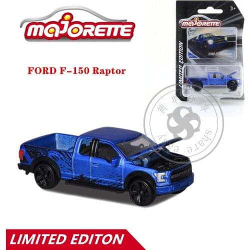 Majorette 1/64 Limited Edition Cars FORD F-150 Raptor Hot Pop Kids Toys Motor Vehicle Diecast Metal Model MJ212054024