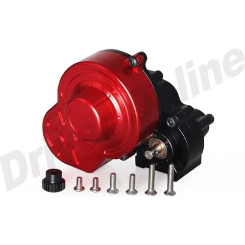 RC Metal Reverse Transmission Gearbox for 1/10 RC Crawler Car Axial SCX10 90027 SCX10 II 90046 WRAITH Upgrade Parts