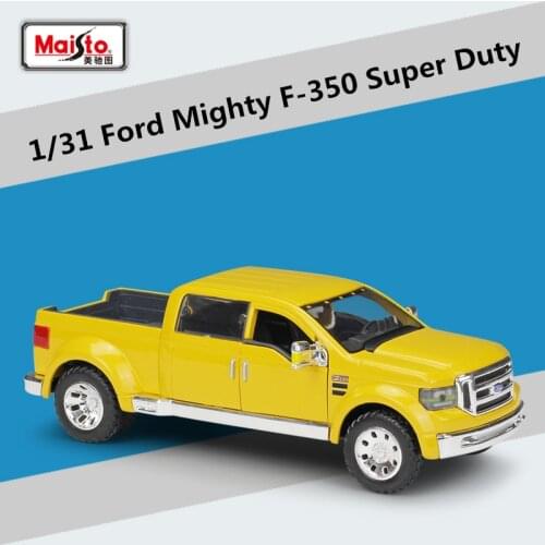 1:31 Ford Mighty F-350 Super Duty Alloy Car Model Diecast Toy Vehicle Simitation Collection Cars Model Toys For Children Gifts