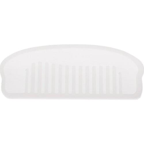 3D Transparent Silicone Comb Mold Epoxy Resin Molds For DIY Jewelry Making Tools N2UE