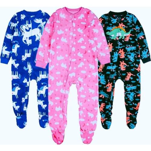 2021 Sale Fireman Sam Child Polar Fleece Fabric One Piece Sleepwear Derlook Romper Spring And Autumn Of Small Male Female Baby