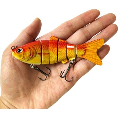 Wobblers Fishing Lures Multi-section Hard Bait 100mm16.5g Artificial Bait Minnow Crankbait Jig Perch Carp Fishing tackle Lure
