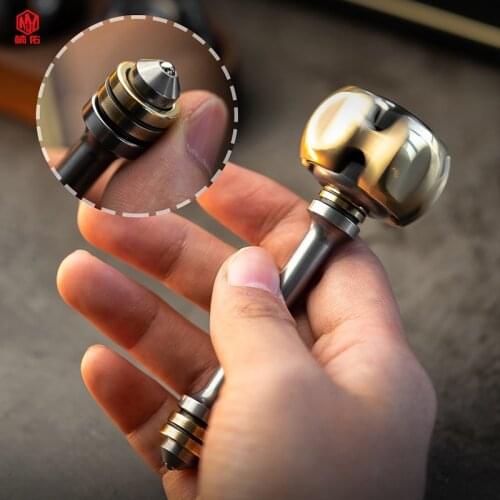 1PC Fingertip Spinning Spinner Adult Toy Decompression Toy EDC Luminous Tide Play Creative Ornaments