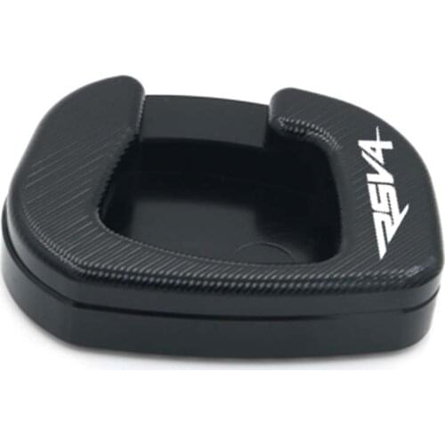 2018 Side Kickstand Stand Extension Support Plate For Aprilia RSV4 RR RSV 4 RF 15-18 TUONO 11-14 enlarger pad RSV4RR RSV4RF