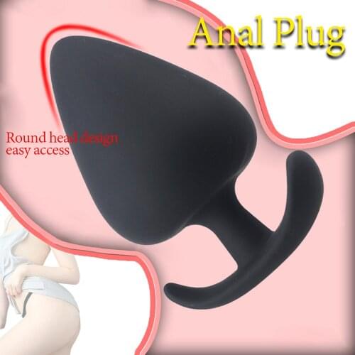 Anal Toys Silicone Butt Plug Anal Plug Anal Beads Anal Dilator Stimulator Sex Toys For Couple Intimate Goods Adult Sex Products