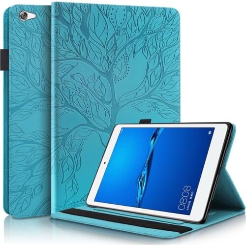 3D Imprint Tree Case for Huawei MediaPad M5 Lite 10 BAH2-W19/L09/W09 10.1 Funda Cover for Huawei Mediapad M5 Lite 10 Case Cover