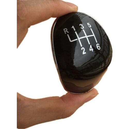 Black 5/6 Speed Gear Shift Knob Badge Emblem Cap Cover Insert Replacement For Ford Focus MK2 MK3 Fiesta C-max B-max Kuga Galaxy