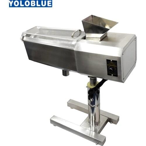ZWS137 Horizontal Rotary tablet polisher machine tablet deduster