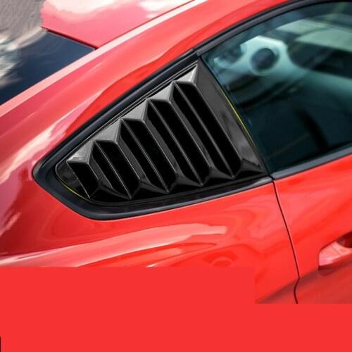 Personality Rear /Tail Front Window shutter Decorated Cover For Ford Mustang 2015 2016 2017 2018 ACA018