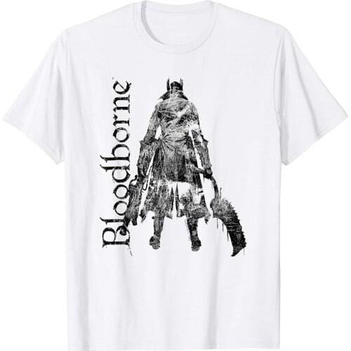 Bloodborne Hunter Distorted Landscape T-shirt