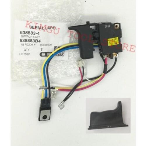 Switch cover For Makita 638883-4 638882-6 424111-1 DHR202 BHR202 BHR202 6506549