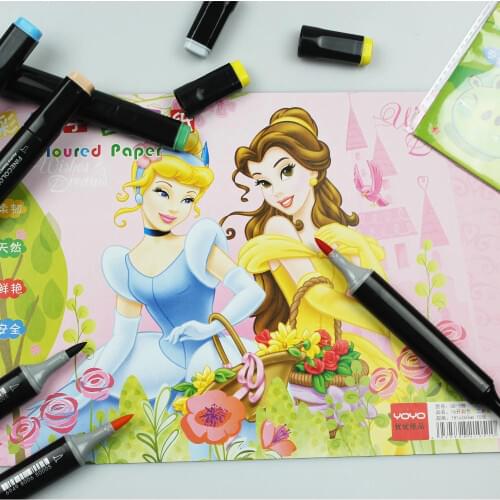Finecolour EF102 Double-headed Soft Brush Professional Sketch Drawing Art Markers Pen for Office School Supplies Multifunction