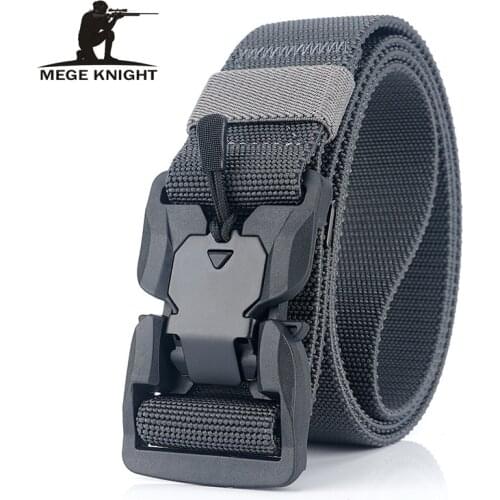 MEGE Tactical Belt Nylon Military Army Belt Heavy Duty Training Waist Belt Military Equipment Tactical Accessories Dropshipping