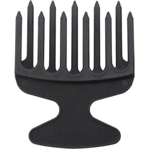 Mens Oil Hair Texture Comb Comfortable Hand Thick Durable Comb Body Rounded Wide Tooth Comb Sealed Bag