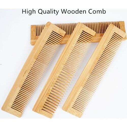 2021 New Wooden Comb Bamboo Hair Vent Brush Hair Care Tools SPA Massager Brush Hair Styling Brush Massage Comb