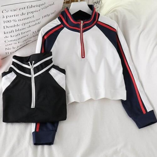 Женские короткие толстовки Oumengka China At AliExpress