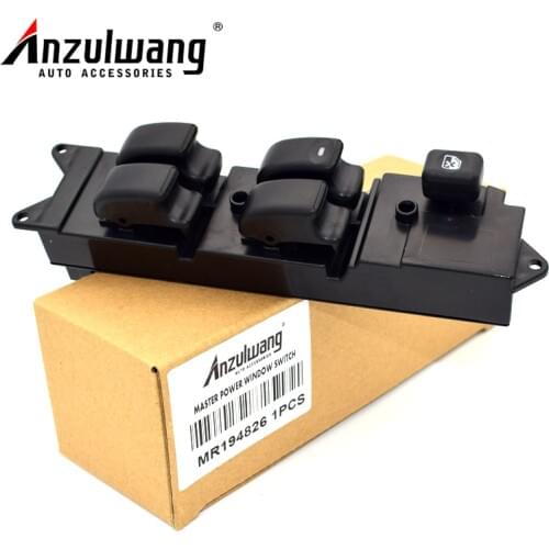 ANZULWANG Power Window Switch Control Lifter Switch MR194826 For Mitsubishi Colt Lancer Pajero Outlander Galant