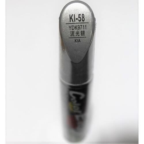 Car scratch repair pen, auto brush painting pen silver color for KIA kx3