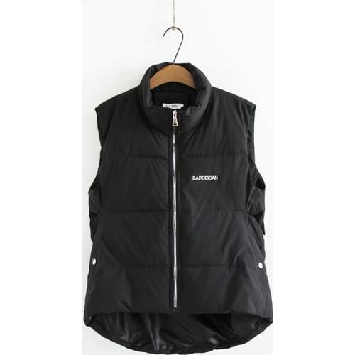 Plus size stand collar women loose waistcoat sleeveless vest coats 2020 winter jackets female tops women vest sherpa jacket