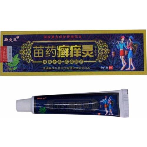 Pruritus Psoriasis Cream Eczema Dermatitis Eczematoid Treatment Ointment Skin Repair Cream Chinese Medical Plaster