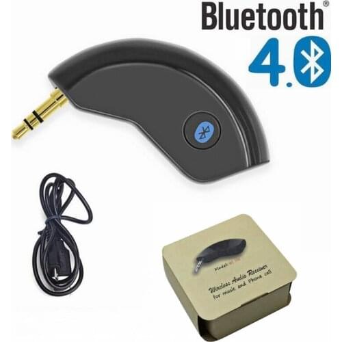 Bluetooth Receiver 4.2 Wireless Bluetooth Audio Receiver 3.5mm Car Aux Bluetooth Adapter for Speaker Headphone Hands-free