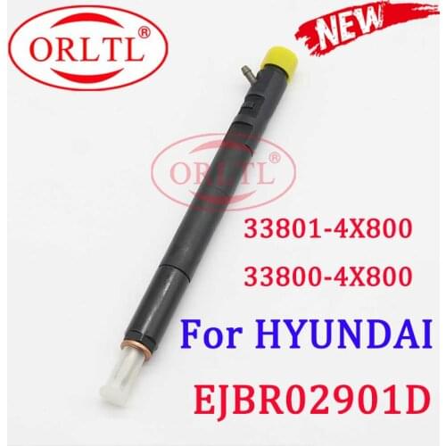 EJBR02901D 33801-4X800 Diesel Common Rail Injector EJBR0 2901D Fuel Nozzle EJB R02901D For KIA HYUNDAI Terracan 2.9 CRDi