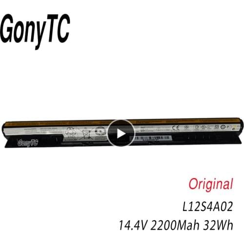 GONYTC L12S4A02 For Laptop Battery Lenovo Z40 Z50 G40-45 G50-30 G50-70 G50-75 G50-80 G400S G500S L12M4E01 L12L4A02 L12L4E01
