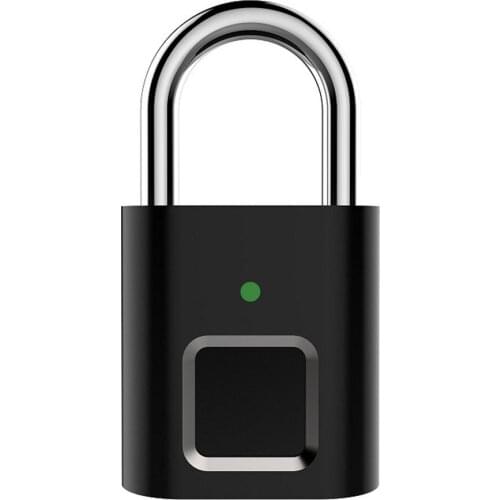 Mini locker fingerprint lock smart lock household luggage dormitory locker anti-theft electronic padlock