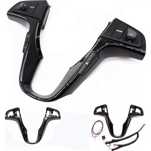 For Hyundai VERNA SOLARIS Multi-function Steering Wheel Buttons Audio Volume Music Control Switch Blue Backlight