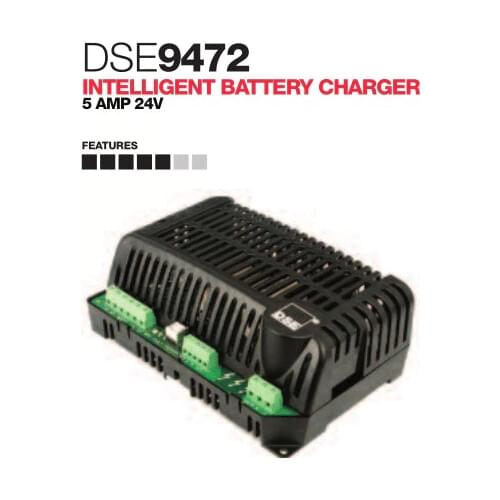 Charger control module: DSE9472 24V 5A / DSE9470 (24V 10A) DSE9474 DSE9510 / DSE9120 DSE9150 DSE9155 DSE9240 DSE9260