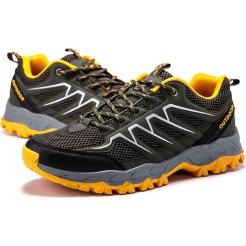 Hiking Men’s 2020 Shoes Winter Wading Trekking Sneakers Non-slip Breathable Tactical Combat Army Boots Outdoor Hunting Shoes 44