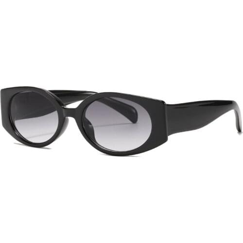 Vintage Cat eye Sunglasses Women New Fashion Designer Oval Lens Retro Glasses Female Gradient Colors Oculos UV400