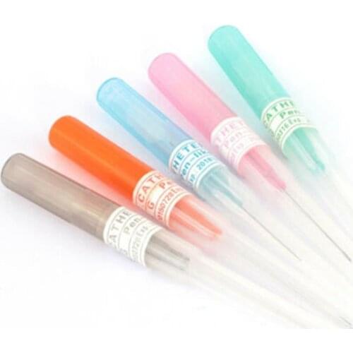 Disposable Ear Body Piercing Needle Stainless Tattoo Catheter Puncture Tool