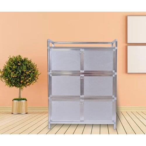 QKUQG Cabinetwork Easy to clean, strong and durable thickened stainless steel cabinet