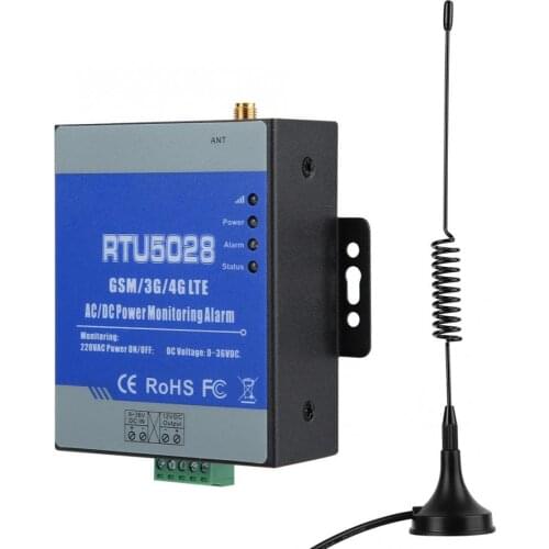 RTU5028 GSM Power Voltage Status Monitoring Power Failure/Recover Alarm Alert 100-240V Analog Transducer Monitoring Alarm
