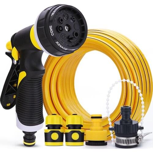 Handheld water gun wtih watering hose sprayer sprinkler watering flower Garden irrigation Supplies Tools kits,F20038
