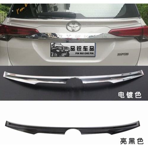 For Toyota Fortuner Spoiler 2016 2017 2018 2019 2020 High Quality ABS Material Car Rear Trunk Wing Accessories Body Kit