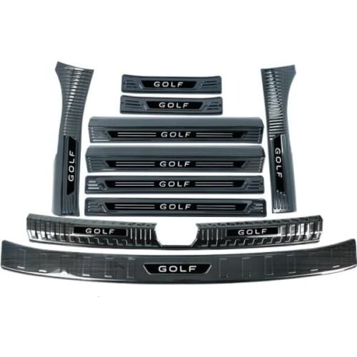 For Volkswagen Golf 8 2021 stainless steel Car threshold guard Trunk threshold guard Anti-scratch protection car accessories