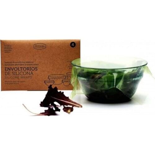 Protective Food Wrap Irisana (4 uds) Silicone