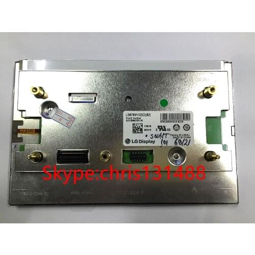 Free shipping L-G 7" LCD display screen LB070WV3-SD02 LB070WV3(SD)(02) lcd modules for Mercedes W204 car GPS navigation audio