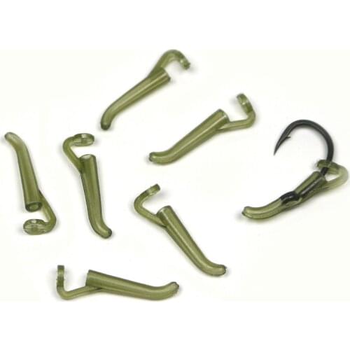 10pcs/pack Carp Fishing Pop-Up Hook Aligners D-Rig Aligner Hair Rigs Terminal Tackle