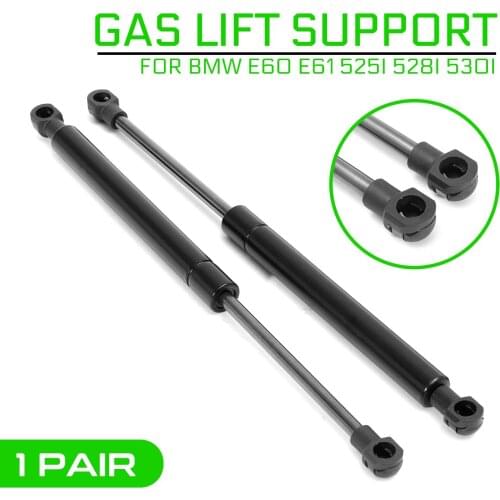 2pcs Car Support Rod Front Hood Gas Lift Support Shock Strut Damper Car Accessories Replacement for BMW E60 E61 525i 528i 530i