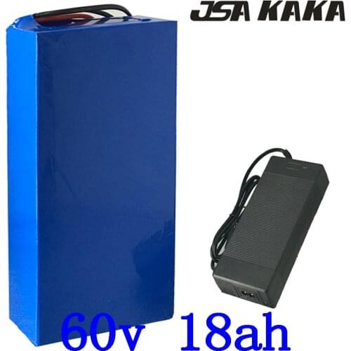 60V 1500W 2000W 2500W Ebike Lithium Scooter Battery Pack 60V 10AH 13AH 15AH 18AH 20AH Electric Bike Battery use samsung cell