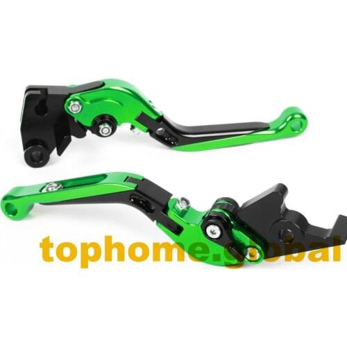 Motorbike Accessories CNC Foldable&Extendable Brake Clutch Levers For Kawasaki ZZR1200 2002-2005 2003 2004