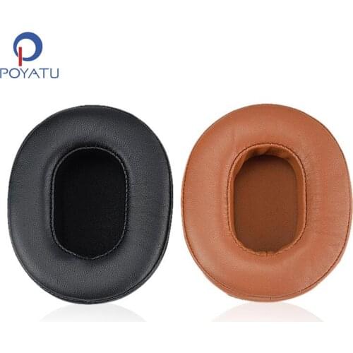 POYATU Ear Pads Headphone Earpads For Audio Technica ATH-MSR7 M50X M20 M40 M40X Ear Pads Headphone Earpads Ear Cushion Cover