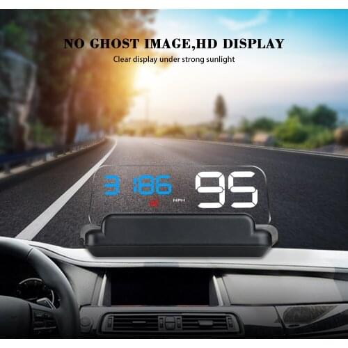 C500 OBD2 Head up Car Projector Car Styling Reader Speed Self-adaptive Car Fuel etc Parameter Display Alarm System DFDF